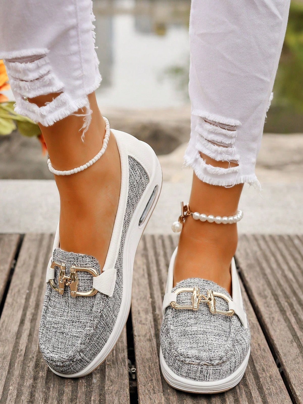 Willow Buckle Vegan Loafers
