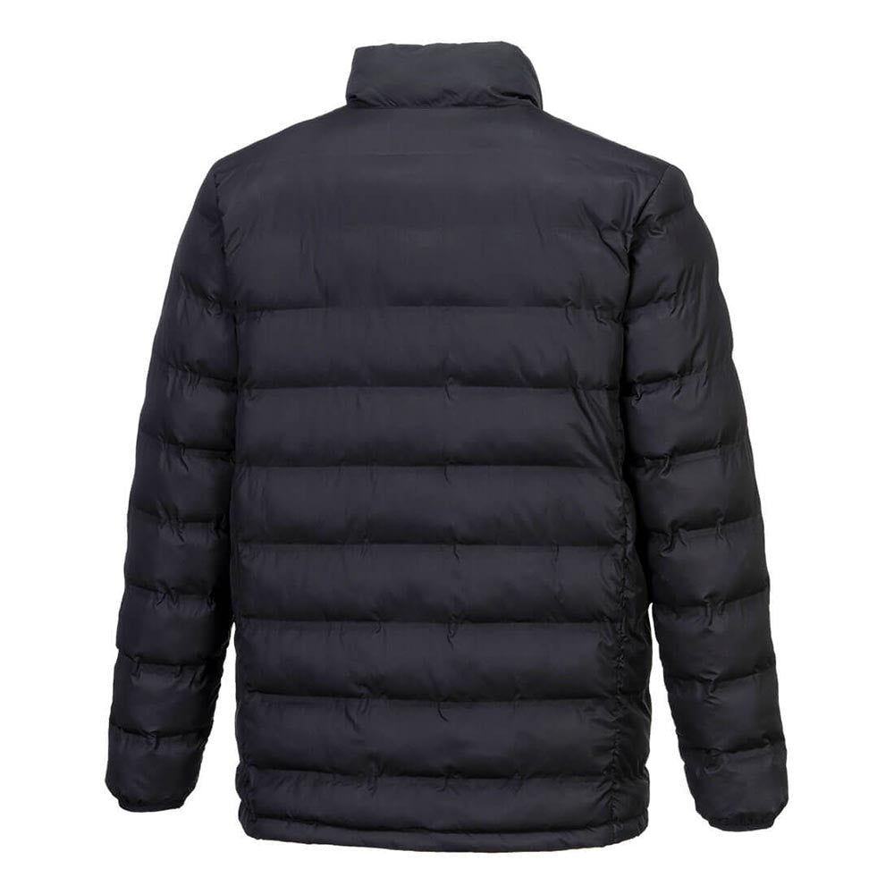 Quilted Heated Tunnel Work Coat with Carbon Fiber Panels and Zipped Pockets for Cold Jobs