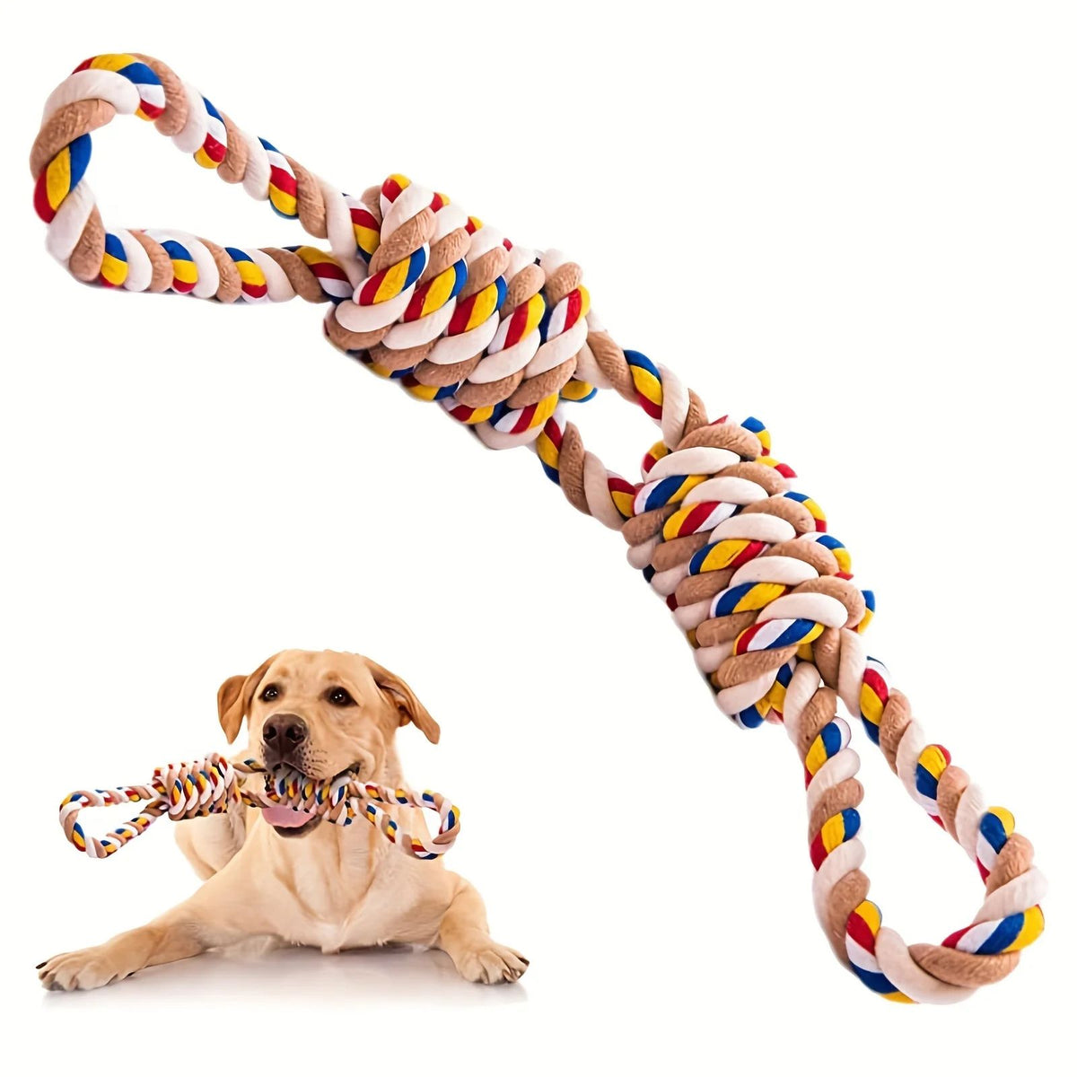 Durable Rope Chew Toy for Medium and Large Dogs