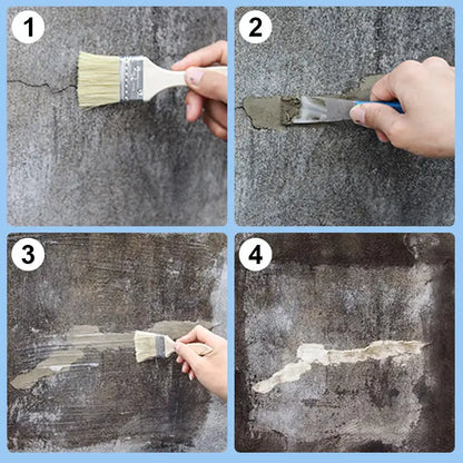 Clear Waterproof Crack Filler with Mold Resistance for Tiles, Concrete and Stone, 300g