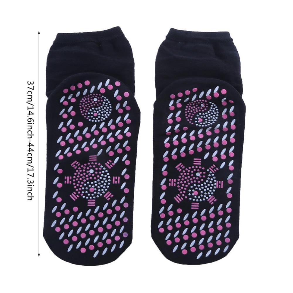 Battery Heated Thermal Socks with Removable Power Packs and Adjustable Warmth for Winter Outings