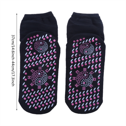 Battery Heated Thermal Socks with Removable Power Packs and Adjustable Warmth for Winter Outings
