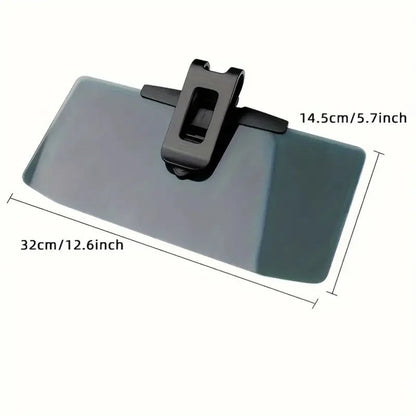 Car Sun Visor Extender with Polarized Lens and 180 Degree Rotation