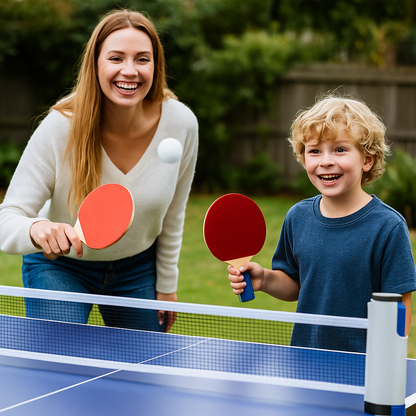 Portable Table Tennis Net with Adjustable Clamps for Any Table