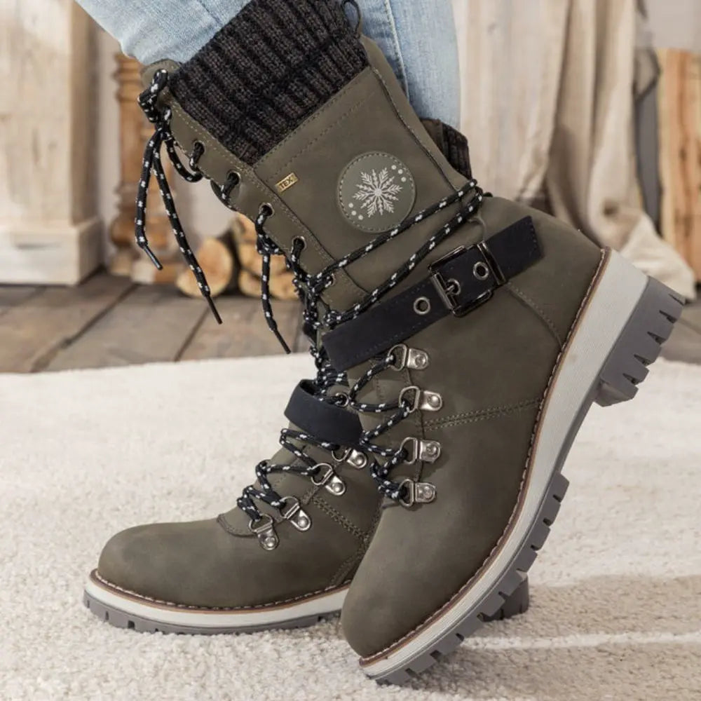 Willow Ankle Strap Boots