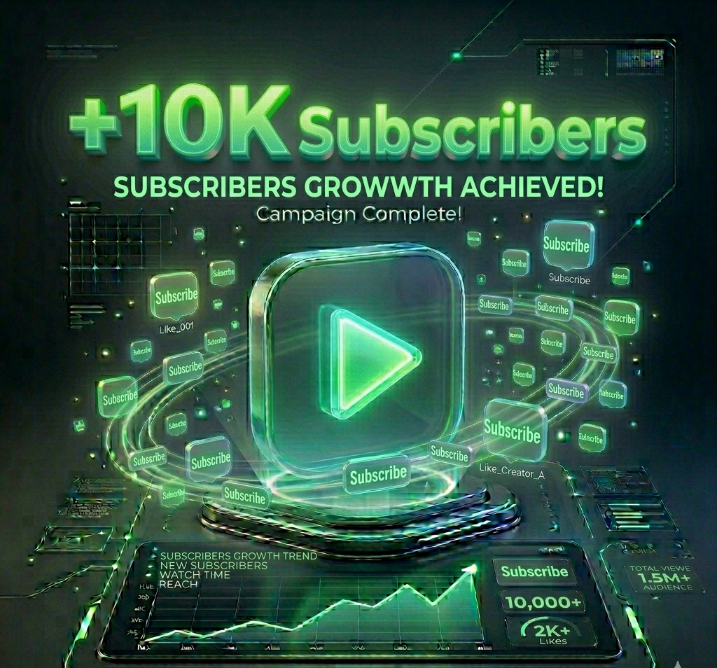 YouTube Subscribers Boost