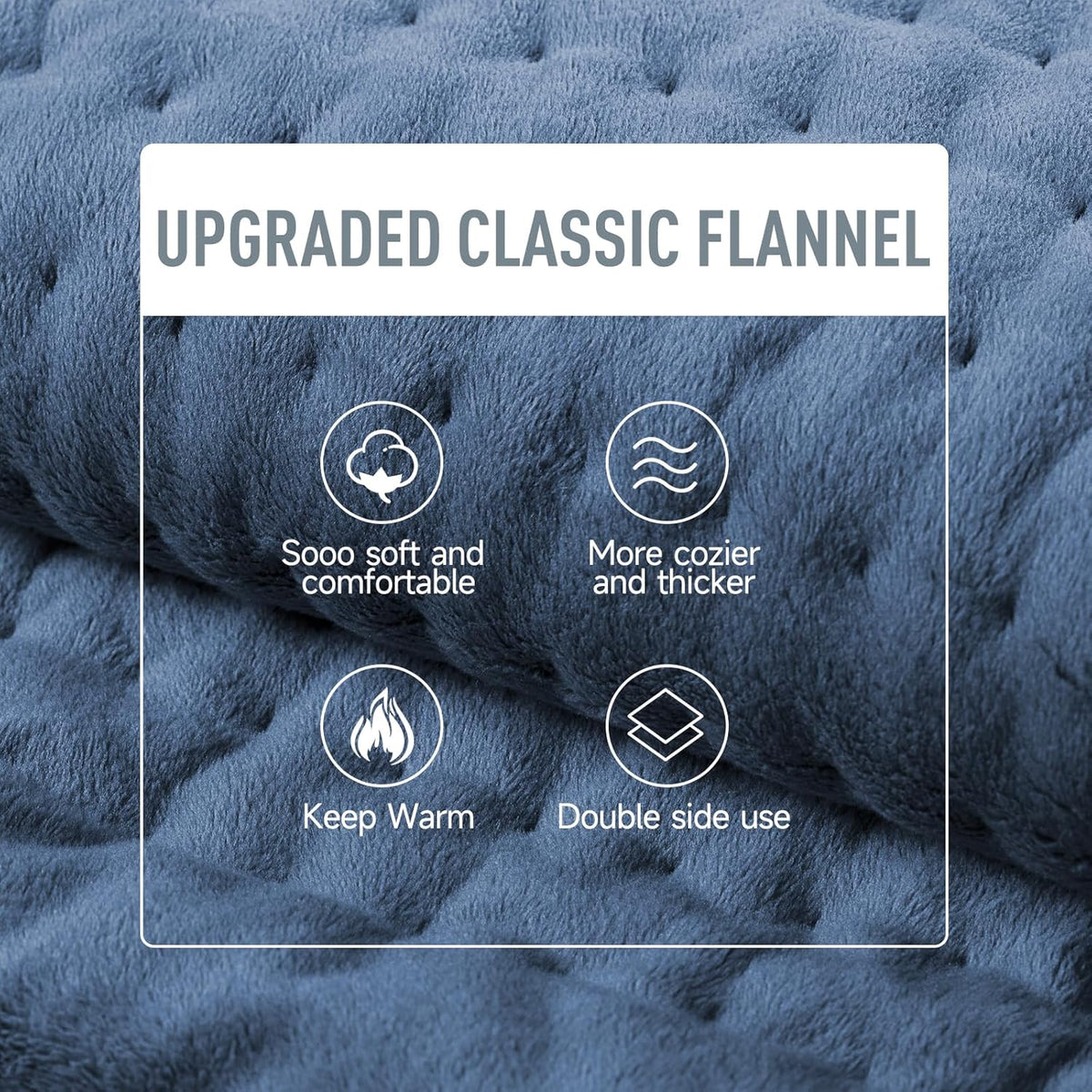 Heating Pad with Auto Shutoff Timer and Six Temperature Settings, 24x12 Inch