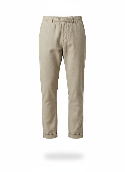 Men's Beige Spring Pants