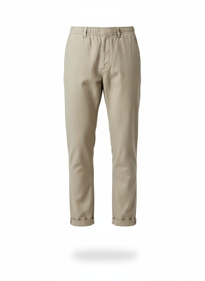 Men's Beige Spring Pants