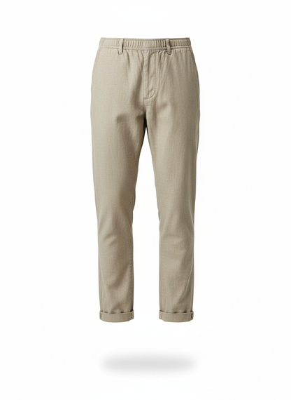Men's Beige Spring Pants
