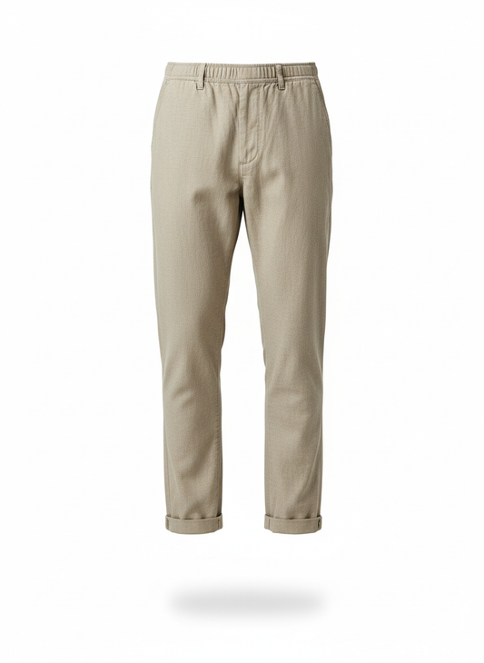Men's Beige Spring Pants
