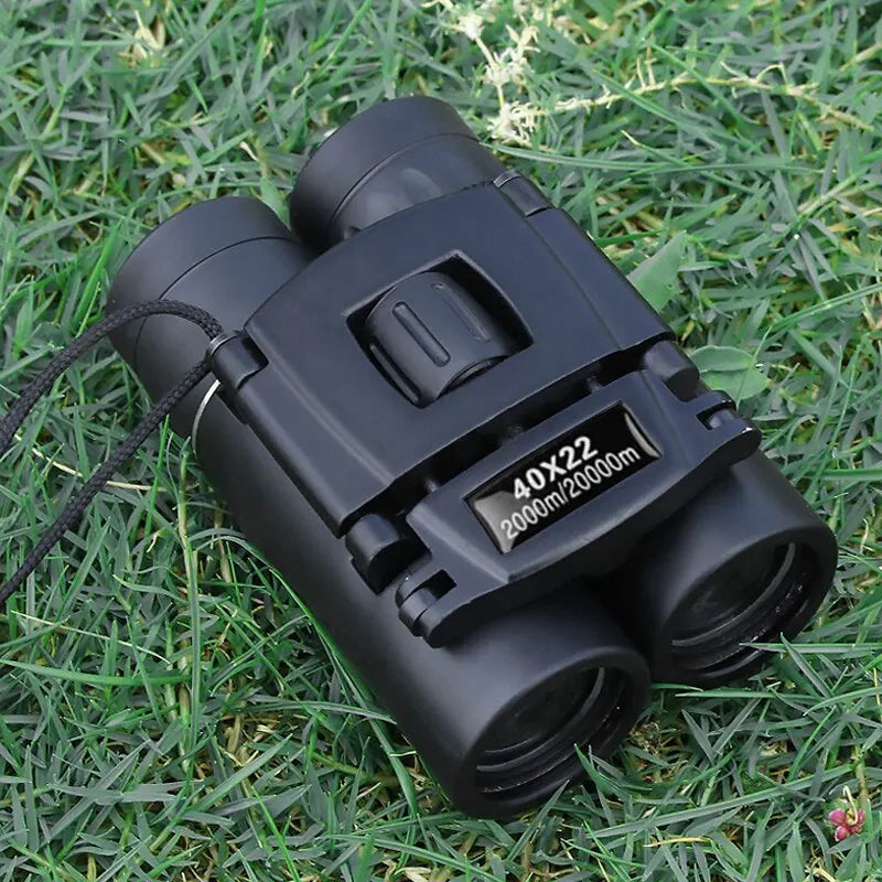 8x Magnification Binoculars with 2000 Meter Range and Foldable Design