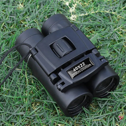 8x Magnification Binoculars with 2000 Meter Range and Foldable Design
