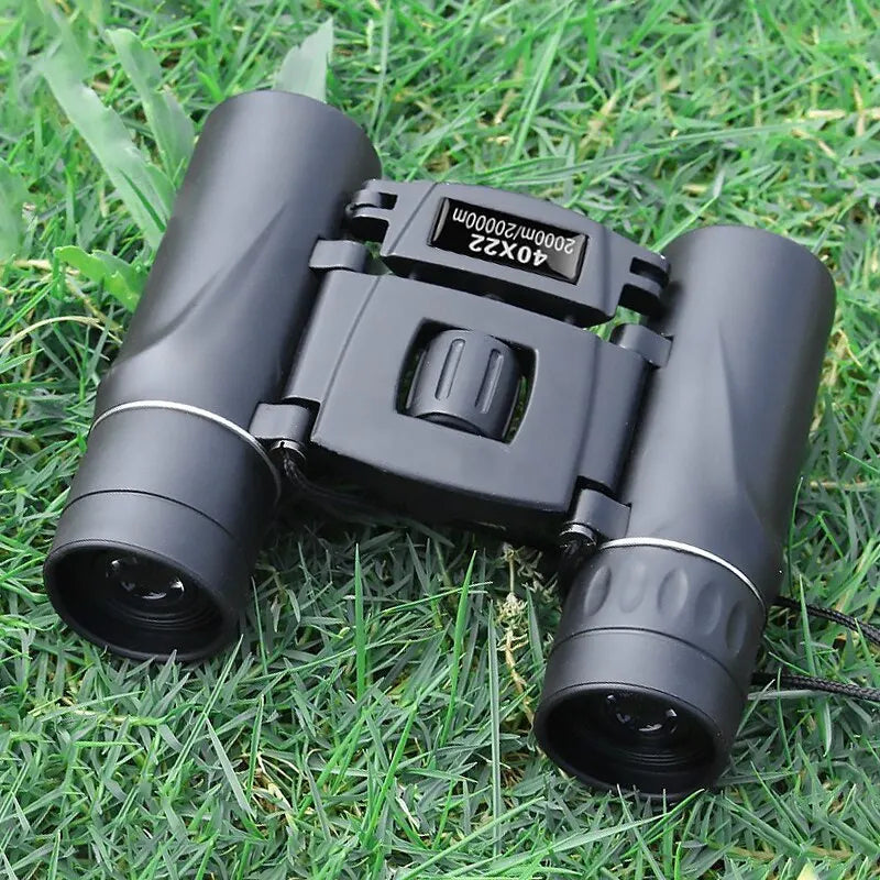 8x Magnification Binoculars with 2000 Meter Range and Foldable Design