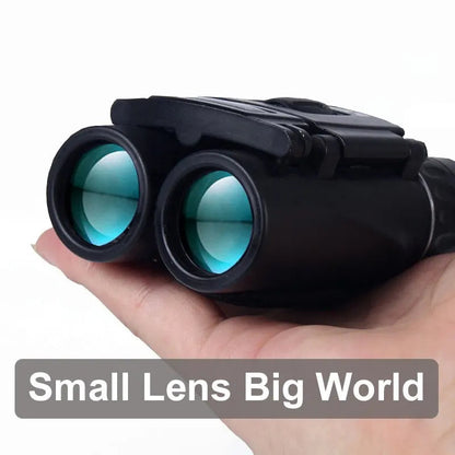 8x Magnification Binoculars with 2000 Meter Range and Foldable Design