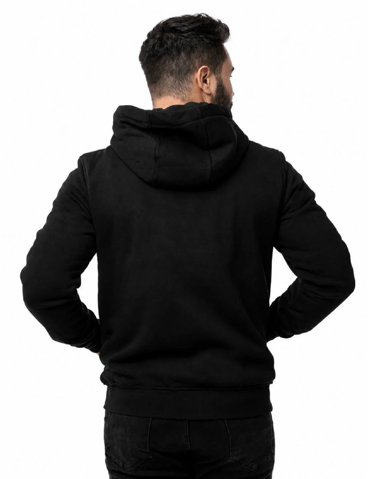 Heated Zip Hoodie with Five Warming Zones and Dual Zone Controls for Cold Weather
