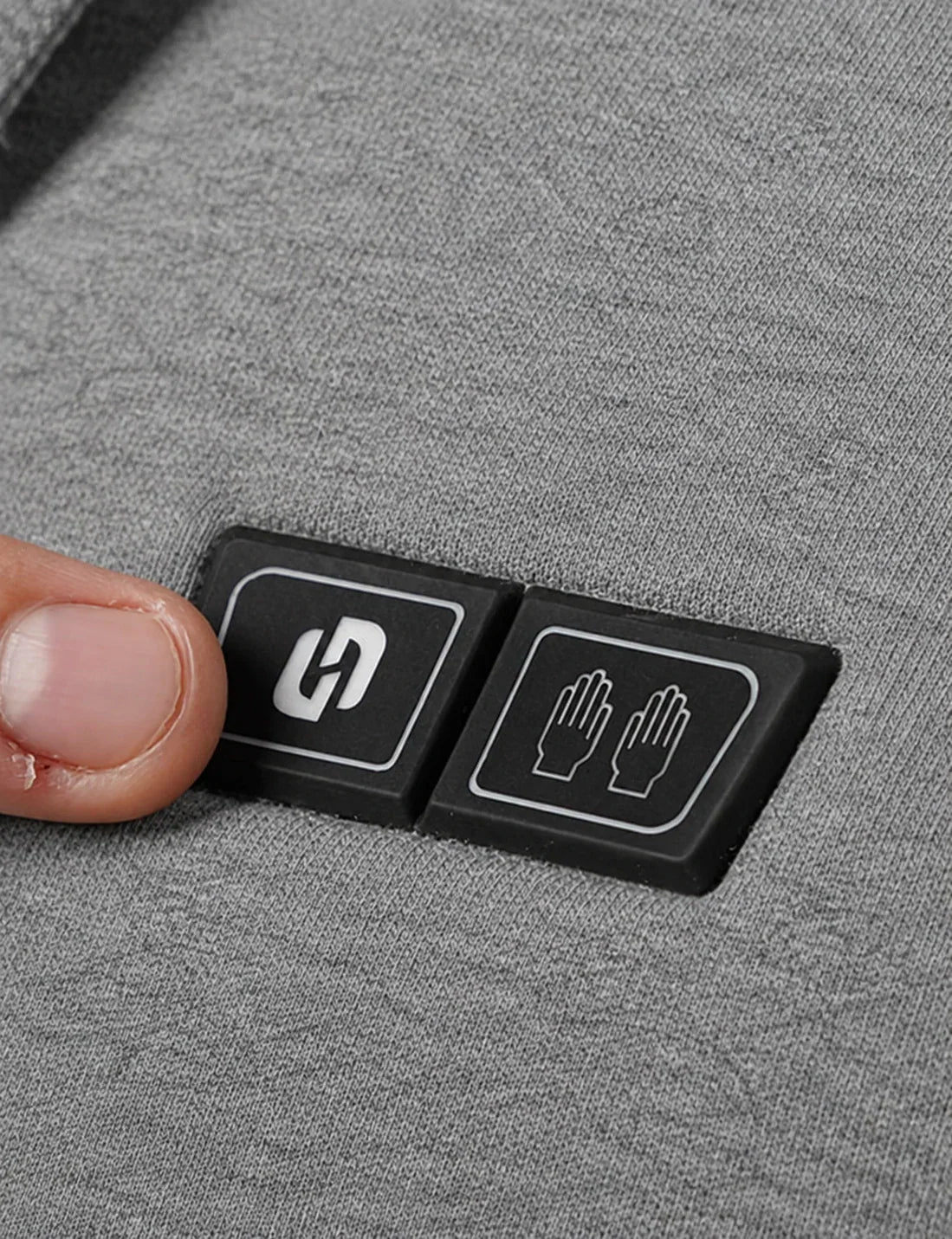 Heated Zip Hoodie with Five Warming Zones and Dual Zone Controls for Cold Weather