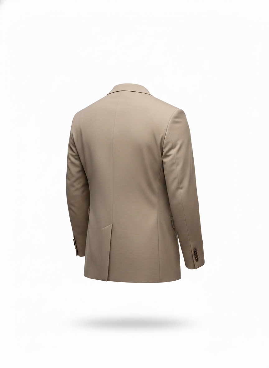 Men's Beige Modern Blazer