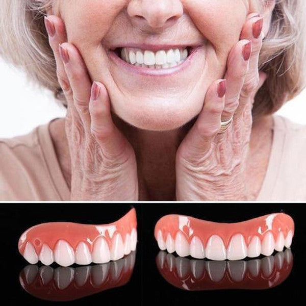 Moldable Resin Tooth Cover with Custom Fit and Stain Camouflage