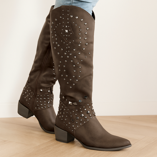 Siena Studded Western Boots