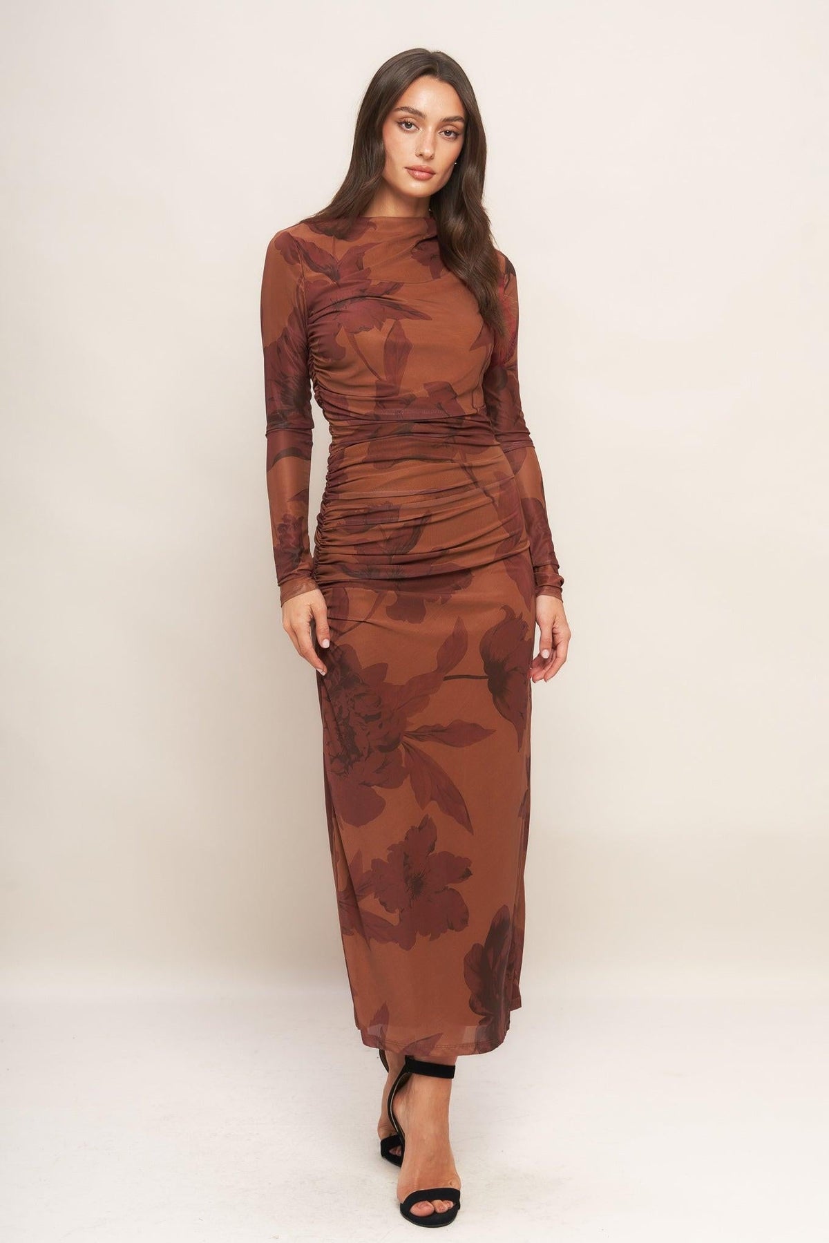 Amara Mesh Midi Dress