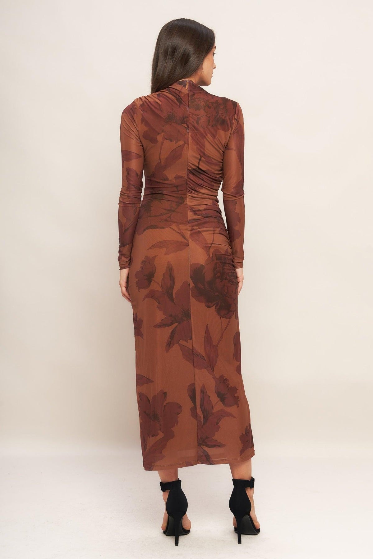 Amara Mesh Midi Dress