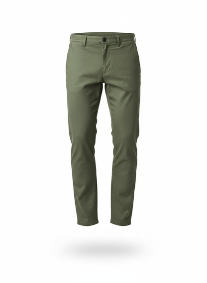 Men's Olive Green Spring Pants
