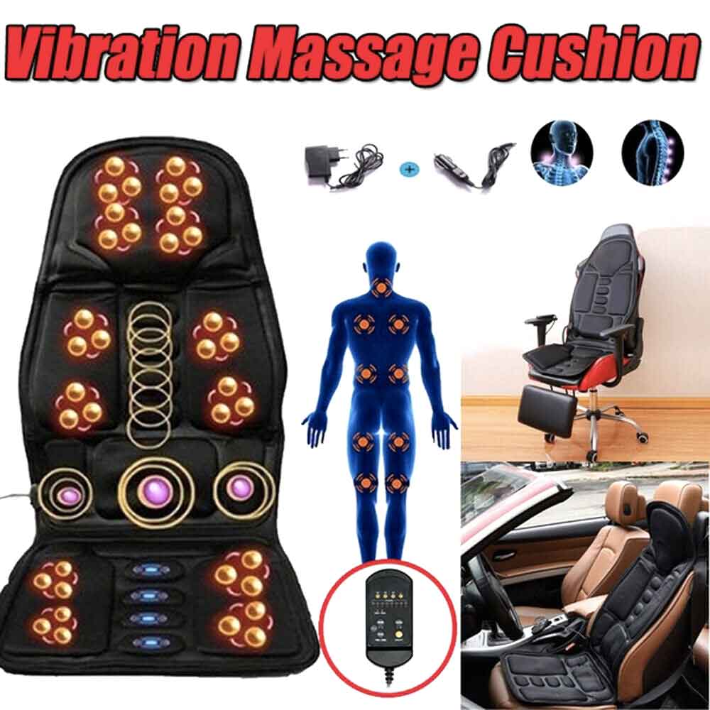Massage Chair Pad with 8 Modes and Heating for Home and Car