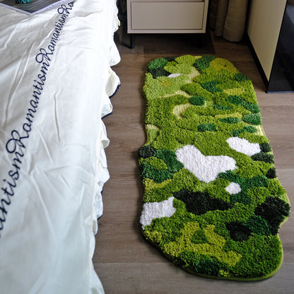 Plush Heart Shaped Area Rug with Non Slip Backing, Machine Washable, Four Sizes