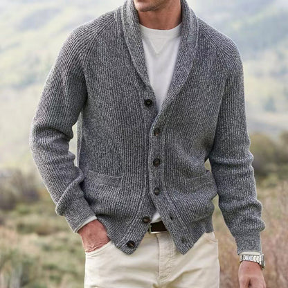 Hudson Wool Shawl Cardigan