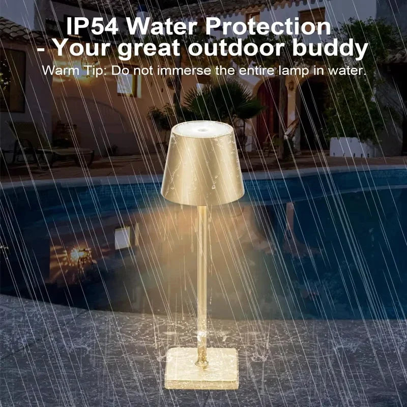 Adjustable LED Desk Lamp with Flexible Neck and Touch Control, 3 Color Temperatures