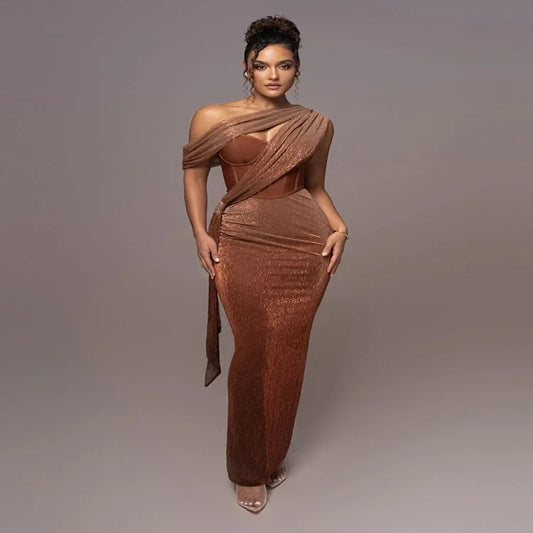 Agatha One Shoulder Dress