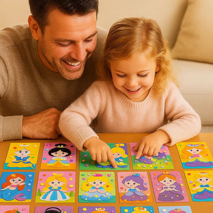 Sticker Placement Activity Set with Animal and Vehicle Picture Boards