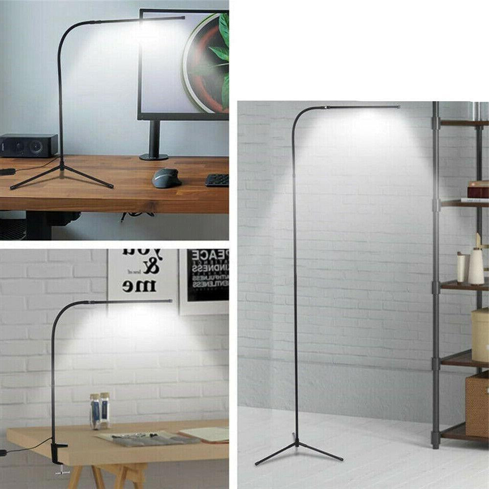 Adjustable Floor Lamp with Dual Brightness and Sliding Head, 1000 Lumens