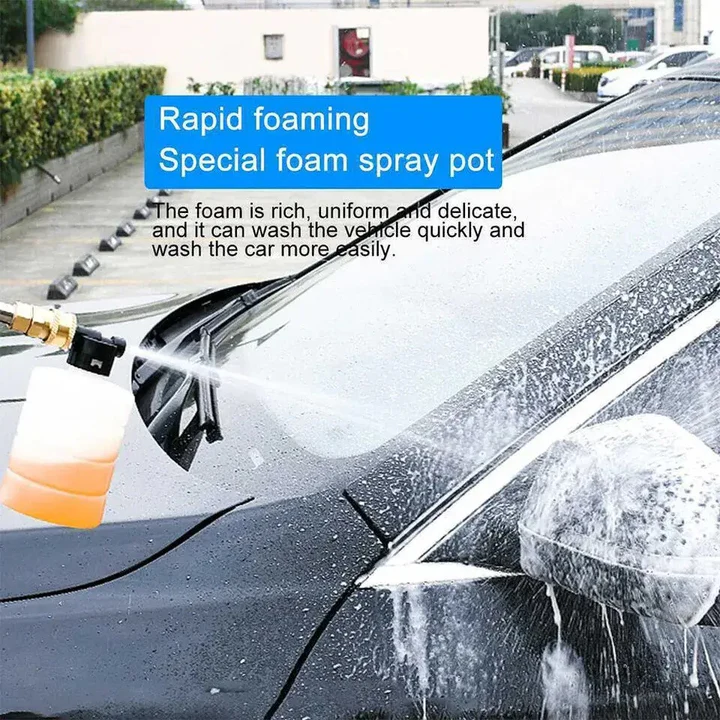 Cordless Pressure Washer Kit with Two Swappable Batteries Charger Spray Nozzles and Water Hose