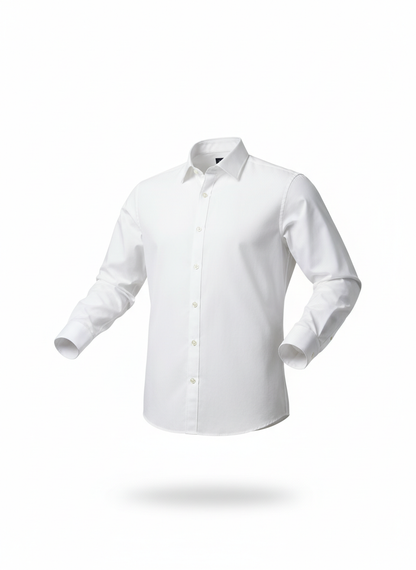 Men's Basic White Shirt