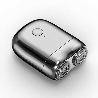 Mini Magnetic Charging Electric Shaver for Men with a Rubber Coated Handle and an IPX7 Rating in Three Colors