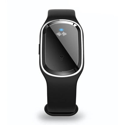 Ultrasonic Mosquito Repellent Wristband with Adjustable Silicone Strap
