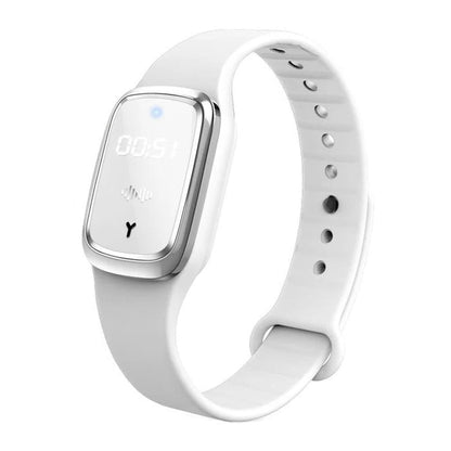 Ultrasonic Mosquito Repellent Wristband with Adjustable Silicone Strap