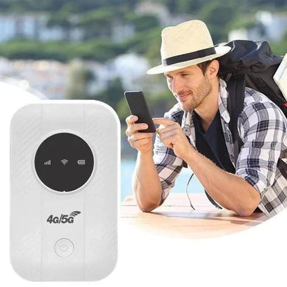Portable WiFi Router with 150 Mbps Speed and Multi-Device Support for Travel