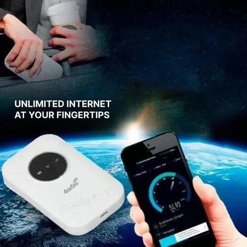 Portable WiFi Router with 150 Mbps Speed and Multi-Device Support for Travel
