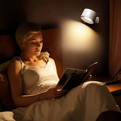 Rechargeable Wall Lamp with 360-Degree Rotation and Three Color Temperatures