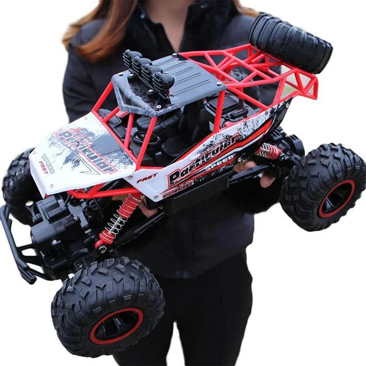 4WD RC Monster Truck with Dual Motors and 260ft Range, 22 mph Speed