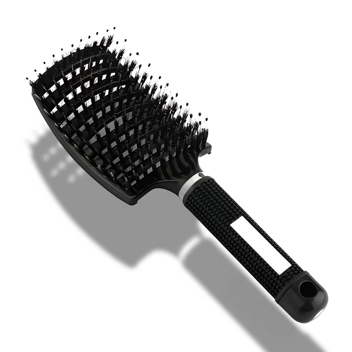 Flexible Bristle Hair Detangler Brush for Wet and Dry Hair