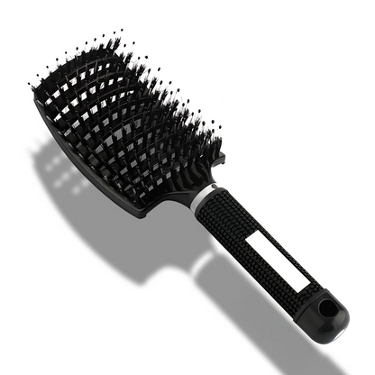 Flexible Bristle Hair Detangler Brush for Wet and Dry Hair