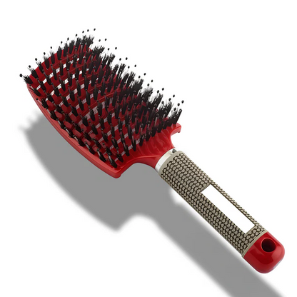 Flexible Bristle Hair Detangler Brush for Wet and Dry Hair