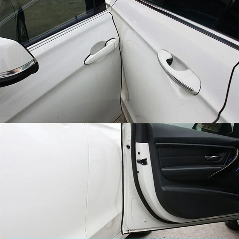 Flexible U Shaped Car Edge Trim Strip in 16.4 Feet for Doors, Trunk and Hood in Six Colors