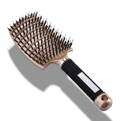 Flexible Bristle Hair Detangler Brush for Wet and Dry Hair