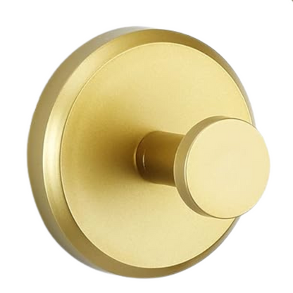 Suction Cup Hooks Holding Up to 15 Pounds Each for Towels and Utensils in Gold, Black or Silver