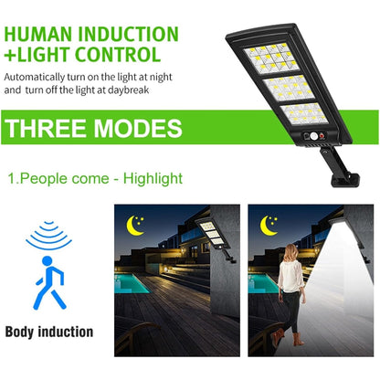 Solar Motion Sensor Light with Remote Control and Automatic Dusk Detection